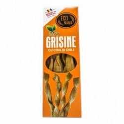 Grisine cu chia si chili, eco-bio, 125g - Ecomania
