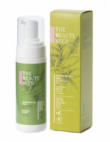 Spuma demachianta cu aloe si galbenele 150ml - Bioearth