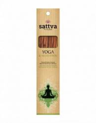 Betisoare parfumate Yoga & Meditation 15 bucati - Sattva Ayurveda