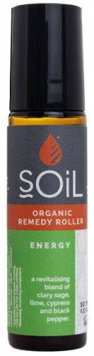 Roll-On Energy cu Uleiuri Esentiale Pure Eco-Bio 10ml - Soil