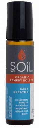 Roll-On Easy Breathe cu Uleiuri Esentiale Pure Eco-Bio 10ml - Soil
