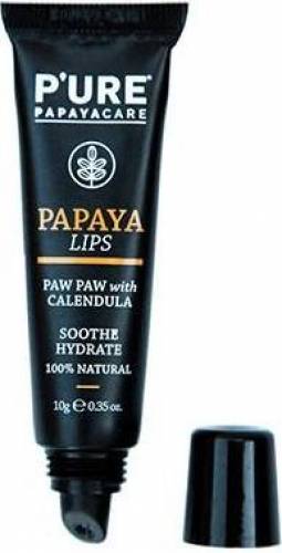 Balsam de buze natural 100% Papaya, 10g - OLIVAL Profesional