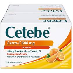 Cetebe Extra-C 600 mg Kautabletten 120 St