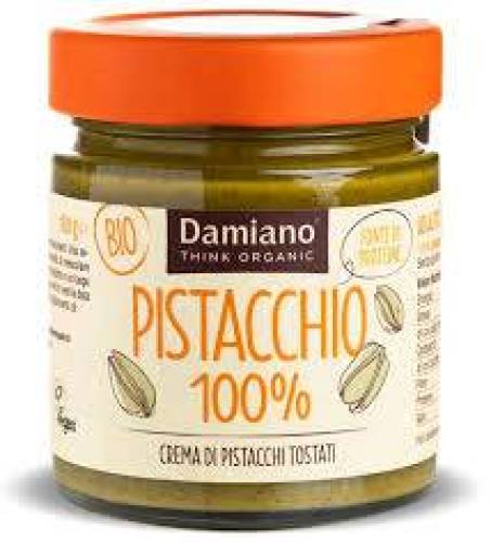 Crema de fistic prajit 100%, eco-bio, 180 g, Damiano
