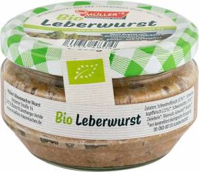 Specialitate BIO din carne de porc cu ficat, 160g, Wurst