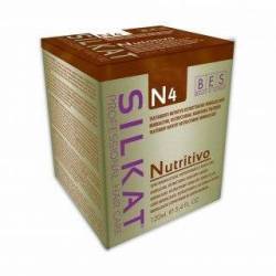 Ser silkat nutritiv pentru par, 12fiole - Bes Romania