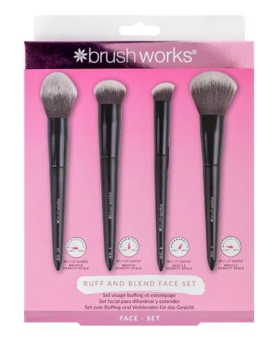 Set 4 pensule pentru Buff & Blend, 1 bucata, Brushworks