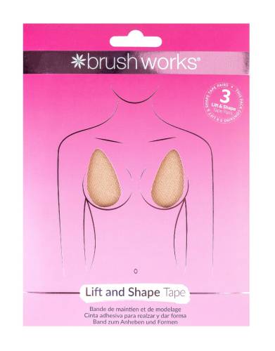 Banda adeziva pentru ridicare si definire sani, 3 perechi, Brushworks