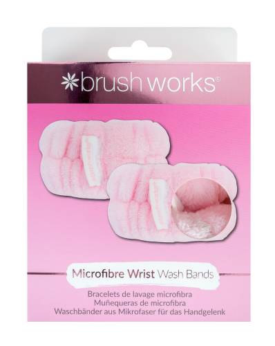 Bratari din microfibre pentru spalarea fetei, 2 bucati, Brushworks