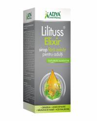 Lilituss Elixir sirop pentru adulti, fara zahar, 180 ml, Adya Green Pharma