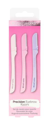 Kit aparate de ras pentru sprancene, 1 bucata, Brushworks