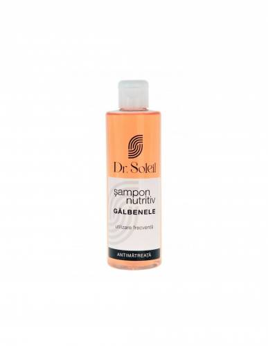 Sampon antimatreata, cu extract de galbenele, 260 ml, Dr.Soleil