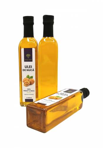 Ulei de nuca presat la rece, 500ml - Hortus Verdi