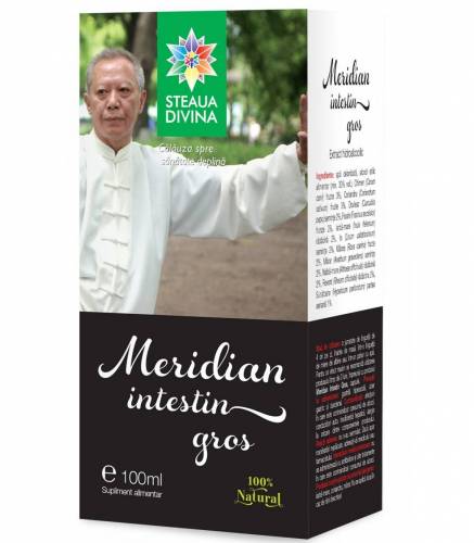 TINCTURA MERIDIAN INTESTIN GROS 100ml, Steaua Divina