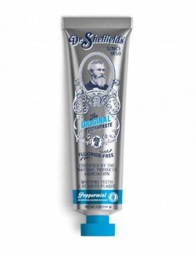 Pasta de dinti cu menta, fara fluor, 88ml - Dr. Sheffields