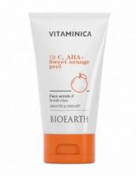 Exfoliant fata cu vitamina C si AHA 150ml – Vitaminica Bioearth
