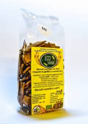 Biscuiti integrali cu seminte de in, eco-bio, 200g - Ecomania