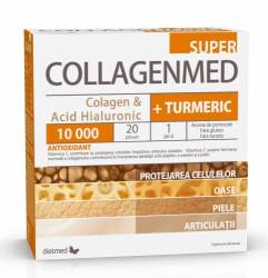 CollagenMed Super 10000 + Turmeric, 12,5 g, 20 plicuri, Dietmed-Naturmil