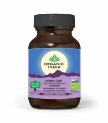 Scortisoara Zeylanicum (Ceylon), Antioxidant si reglarea Glicemiei, 60 capsule, ORGANIC INDIA