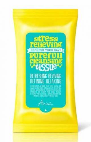 Servetele de curatarea tenului Stress relieving 15 buc - Ariul