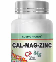 Calciu, magneziu si zinc, 90cps - Cosmo Pharm