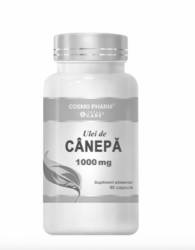 Ulei de canepa 1000mg, 90cps - Cosmo Pharm