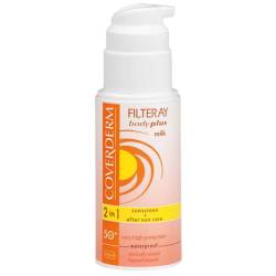 Lapte de corp Filteray Body Plus SPF50+, 100ml, Coverderm