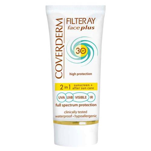 Crema cu protectie solara SPF30 Dry Sensitive Soft Brown, 50ml, Coverderm