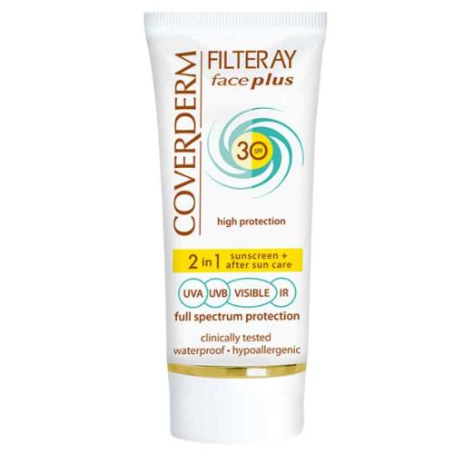 Crema cu protectie solara Filteray Face Plus SPF30 Normal Soft Brown, 50ml, Coverderm