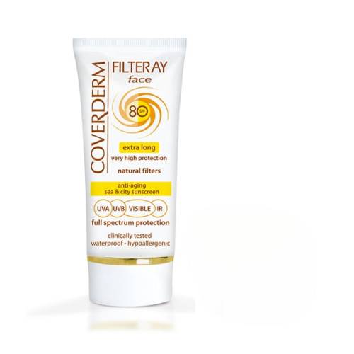 Crema de fata cu SPF80 Filteray Face Soft Brown, 50ml, Coverderm
