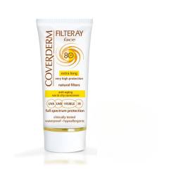 Crema de fata cu SPF80 Filteray Face Soft Brown, 50ml, Coverderm