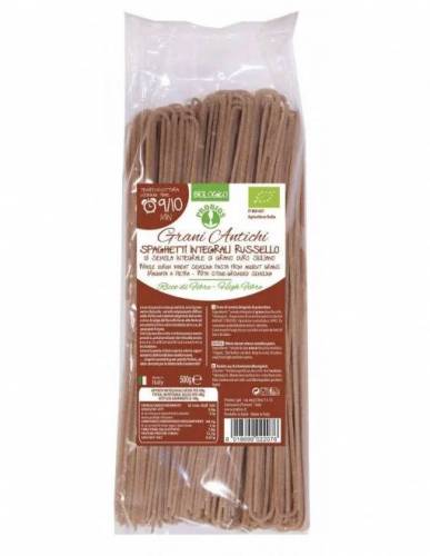 SPAGHETI DIN GRAU INTEGRAL ANTIC "RUSSELLO", eco-bio, 500g, Probios