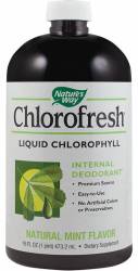 Chlorofresh Mint Liquid 473.20ml - Nature's Way - Secom