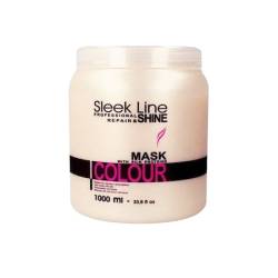 Masca pentru par vopsit Colour, 1000ml, Sleek Line