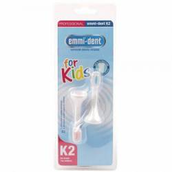 Rezerva periuta de dinti ultrasonica Emmi-dent K2 METALLIC pentru copii - 2 buc