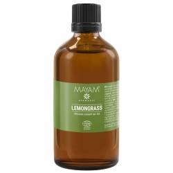 Ulei esential de Lemongrass, eco-bio, 100ml - Mayam