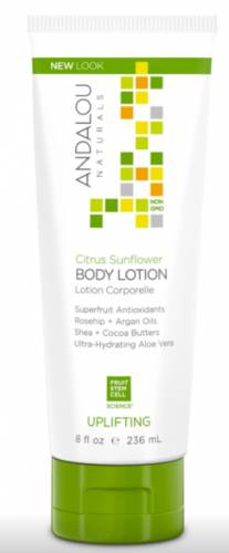 Lotiune de corp, Citrus Sunflower Uplifting Body Lotion, 236ml - Secom - Andalou