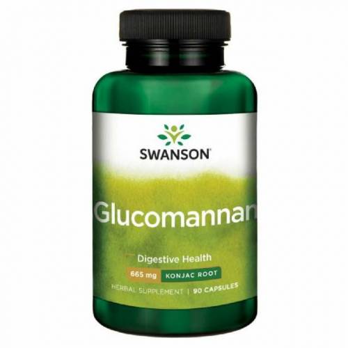 Glucomannan, 665mg, 90cps - Swanson