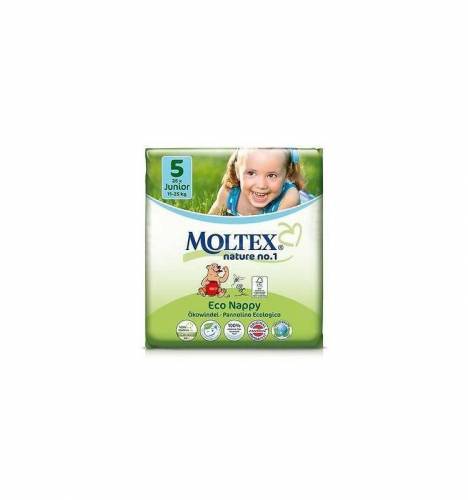 Scutece ECO copii Junior (11- 25kg), nr. 5, 26buc - Moltex