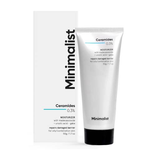 Crema-gel cu Ceramide 0.3% si Madecassoside, 50g, Minimalist