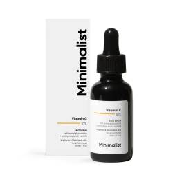 Ser cu 10% Vitamina C + PHA si Centella, 30ml, Minimalist