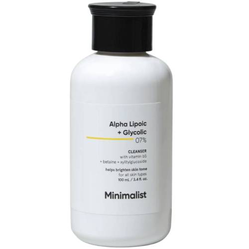 Cleanser Alpha Lipoic + Glycolic 7%, 100ml, Minimalist