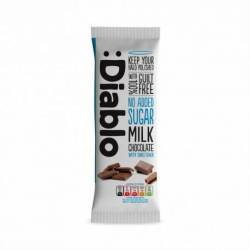 Ciocolata cu lapte fara zahar, 85g Diablo Sugar Free