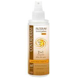 Spray de corp Filteray Body Deep Tan SPF50, 150ml, Coverderm