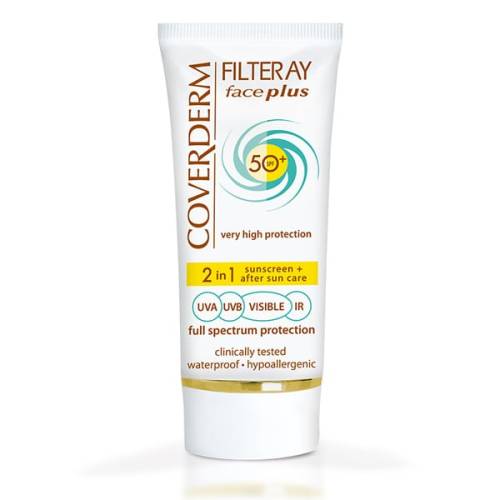 Crema de fata cu SPF50+ Filteray Normal Not Tinted 50ml, Coverderm