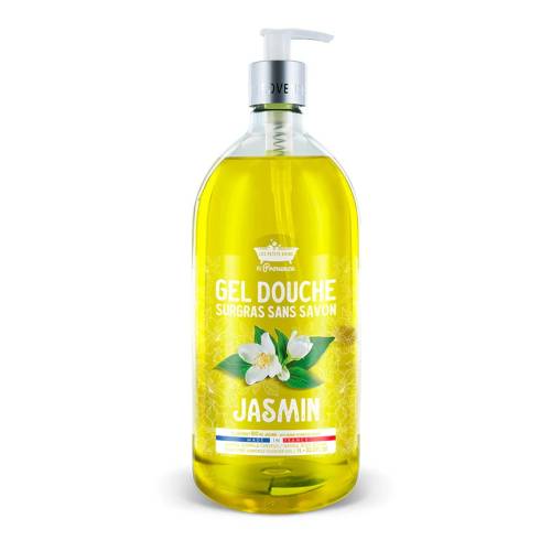Gel de dus cu Iasomie Surgras fara sapun, 1l, Les Petites Bains de Provence