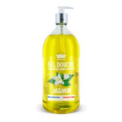 Gel de dus cu Iasomie Surgras fara sapun, 1l, Les Petites Bains de Provence