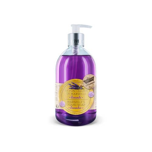 Sapun lichid de Marsilia cu Lavanda, 500ml, Les Petites Bains de Provence