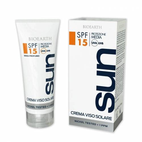 Crema solara ten SPF 15 cu ulei de imortele 50ml Biosun - BIOEARTH