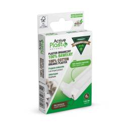 Plasturi bumbac organic 100%, 1 bucata,  6*50cm, ActivePlast